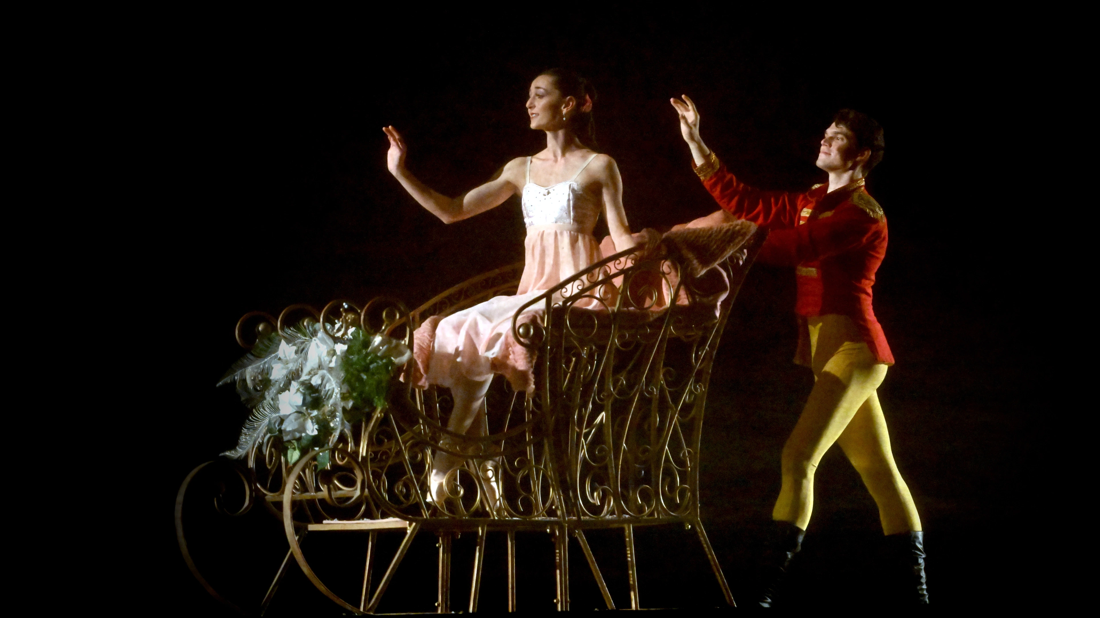 Clara and her Nutcracker Prince travel to the Kingdom of the Sweets in City Ballet's "The Nutcracker"