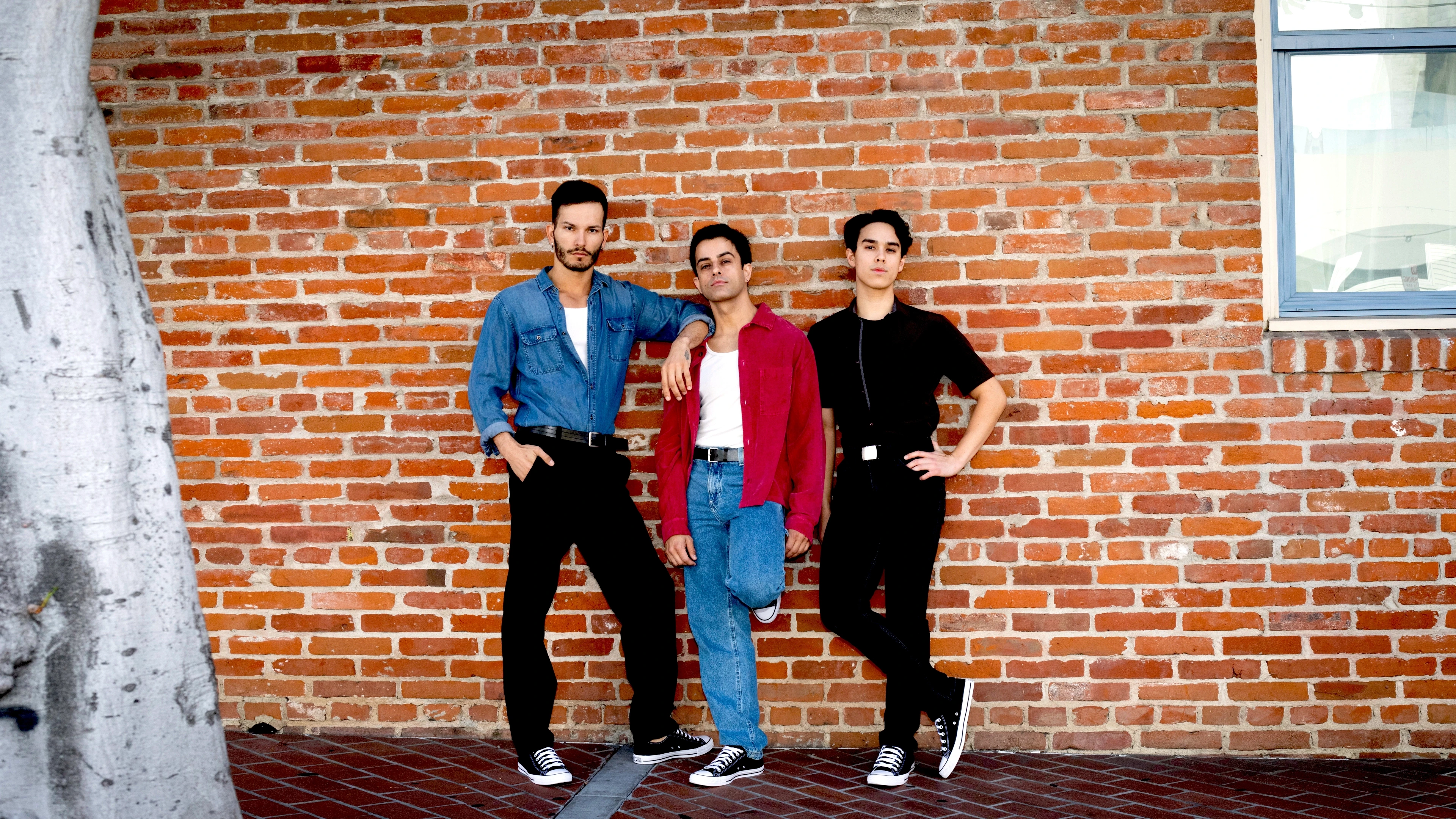 Iago Breschi, Lucas Ataide, and Barrett Bartolomei in Geoffrey Gonzalez's "West Side Story," a City Ballet of San Diego world premiere in March 2027